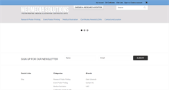 Desktop Screenshot of medmediasolutions.com